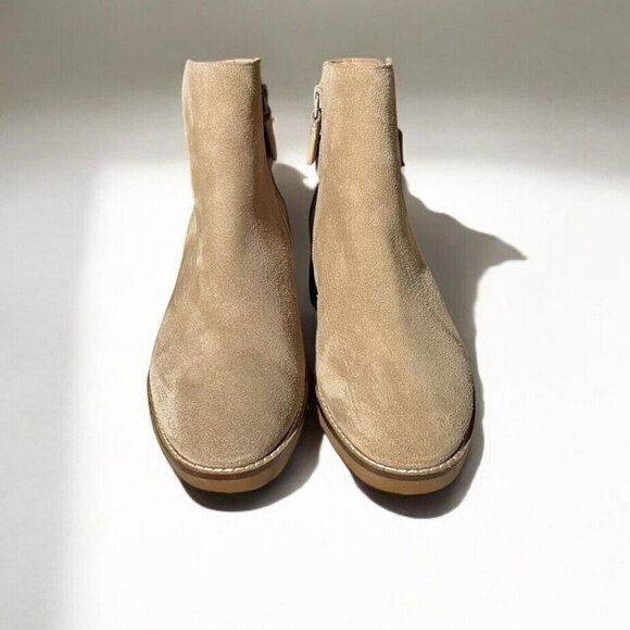 🌻NWOT Cole Haan Grand OS Hampshire Tan Suede Buckle Bootie Women's Size 6 - Picture 6 of 11